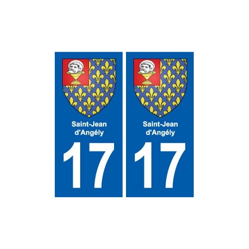 17 Montendre blason ville autocollant plaque sticker
