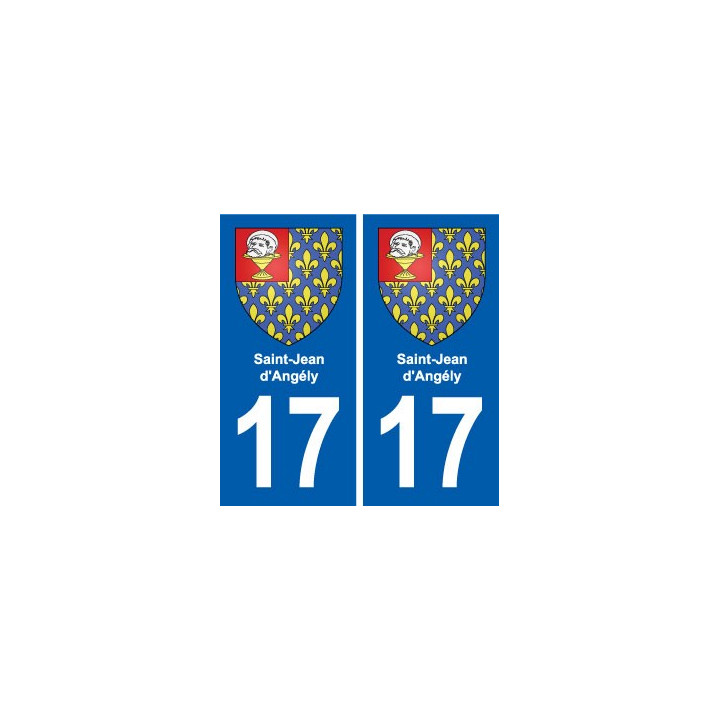 17 Montendre blason ville autocollant plaque sticker