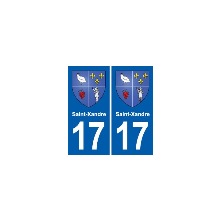 17 Montendre blason ville autocollant plaque sticker