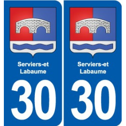 30 Aramon blason ville autocollant plaque stickers