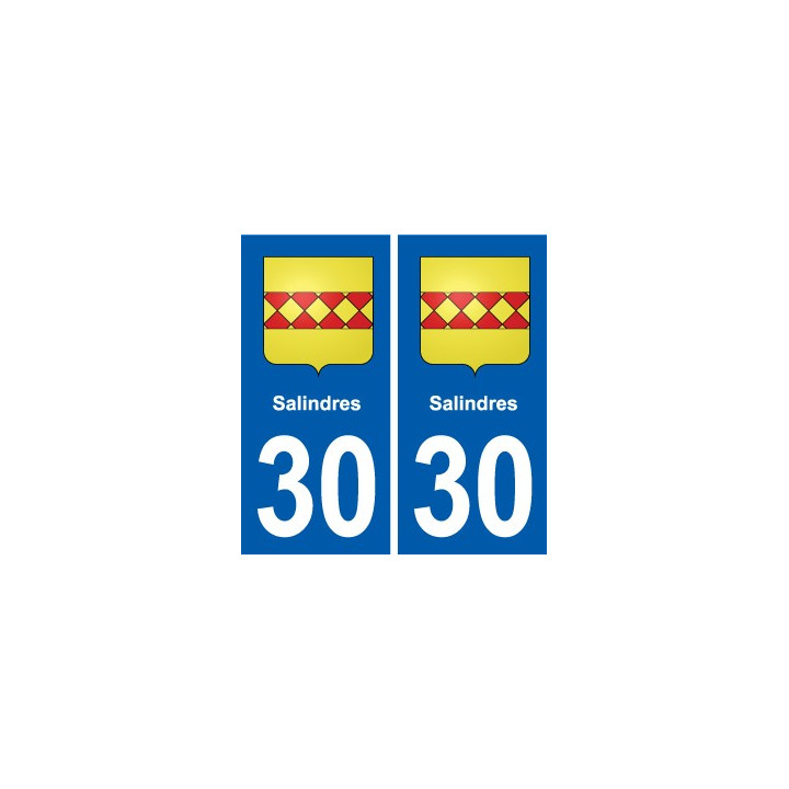 30 Aramon blason ville autocollant plaque stickers