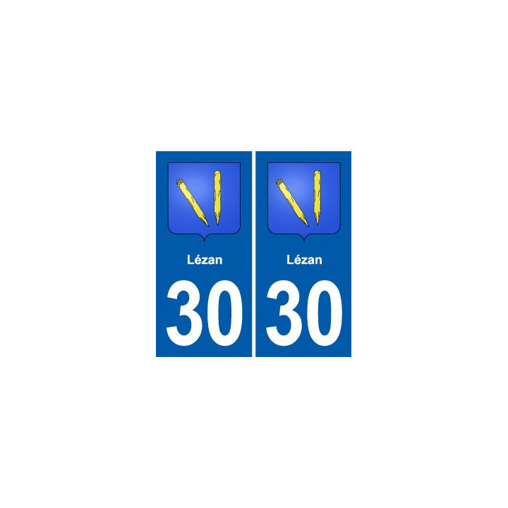 30 Aramon blason ville autocollant plaque stickers