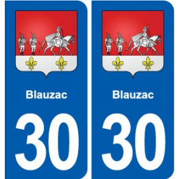 30 Aramon blason ville autocollant plaque stickers
