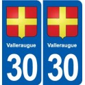 30 Aramon blason ville autocollant plaque stickers