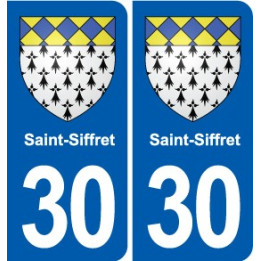 30 Aramon blason ville autocollant plaque stickers