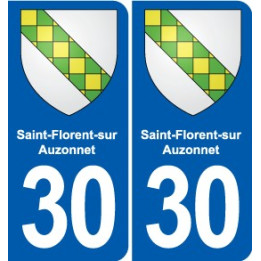 30 Aramon blason ville autocollant plaque stickers