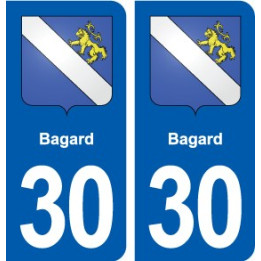 30 Aramon blason ville autocollant plaque stickers