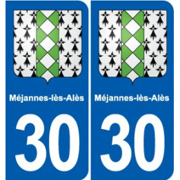 30 Aramon blason ville autocollant plaque stickers