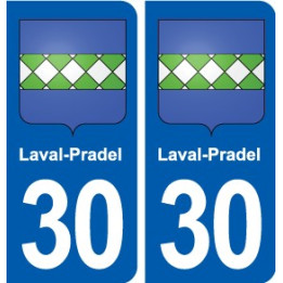 30 Aramon blason ville autocollant plaque stickers