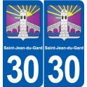 30 Aramon blason ville autocollant plaque stickers