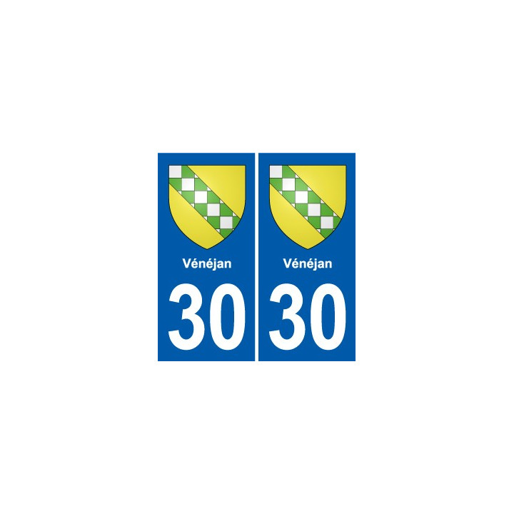 30 Aramon blason ville autocollant plaque stickers