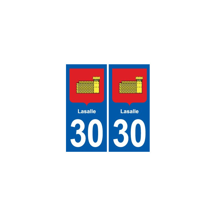 30 Aramon blason ville autocollant plaque stickers