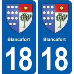 18 Sancerre blason autocollant plaque ville sticker