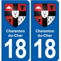 18 Sancerre blason autocollant plaque ville sticker