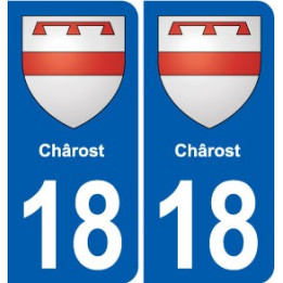18 Sancerre blason autocollant plaque ville sticker