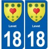 18 Sancerre blason autocollant plaque ville sticker