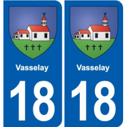 18 Sancerre blason autocollant plaque ville sticker