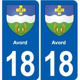 18 Sancerre blason autocollant plaque ville sticker