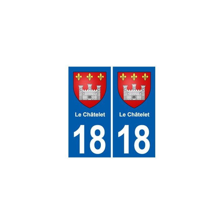 18 Sancerre blason autocollant plaque ville sticker