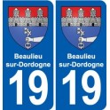 19 Seilhac blason ville autocollant plaque sticker