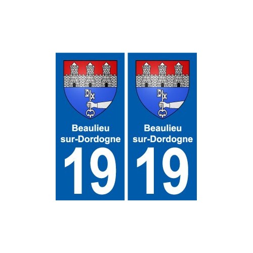 19 Seilhac blason ville autocollant plaque sticker