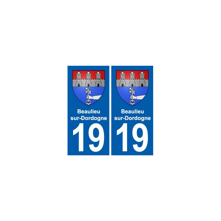 19 Seilhac blason ville autocollant plaque sticker