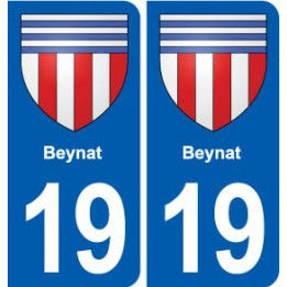 19 Seilhac blason ville autocollant plaque sticker
