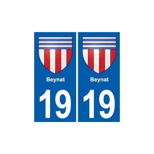 19 Seilhac blason ville autocollant plaque sticker
