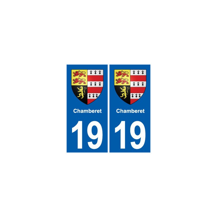 19 Seilhac blason ville autocollant plaque sticker
