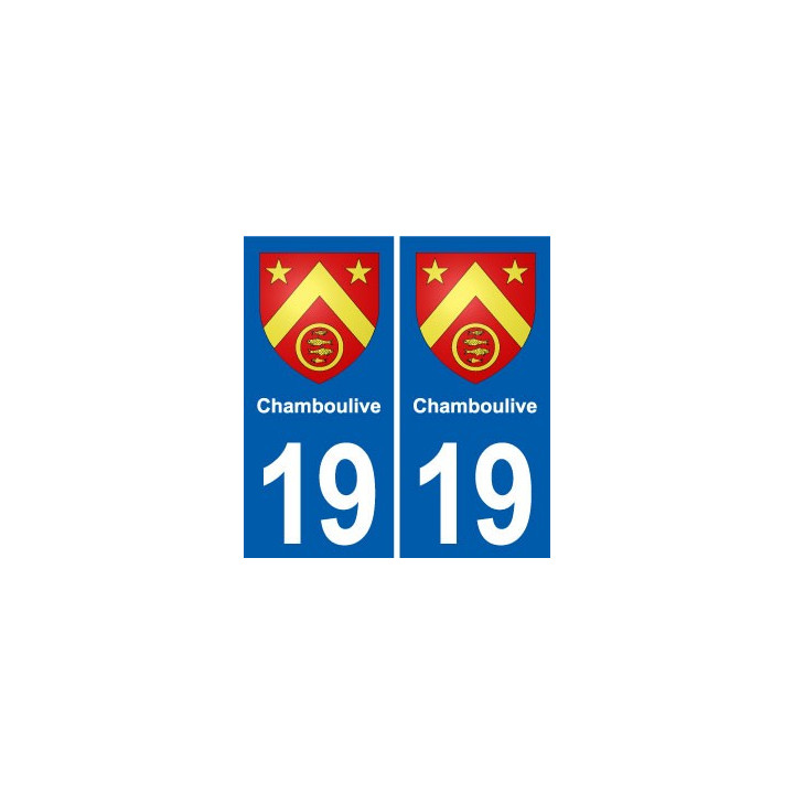 19 Seilhac blason ville autocollant plaque sticker