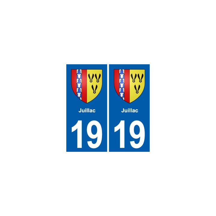 19 Seilhac blason ville autocollant plaque sticker