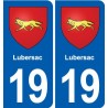 19 Seilhac blason ville autocollant plaque sticker