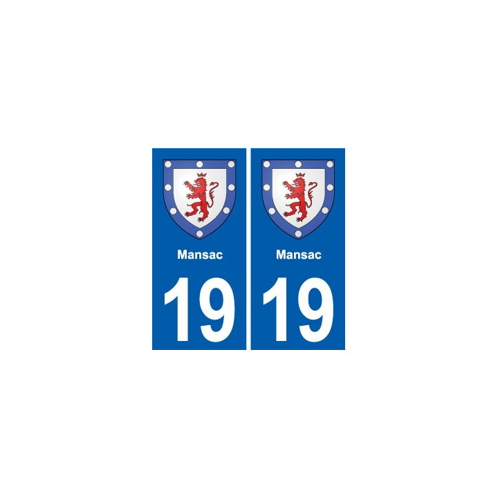 19 Seilhac blason ville autocollant plaque sticker