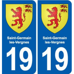 19 Seilhac blason ville autocollant plaque sticker