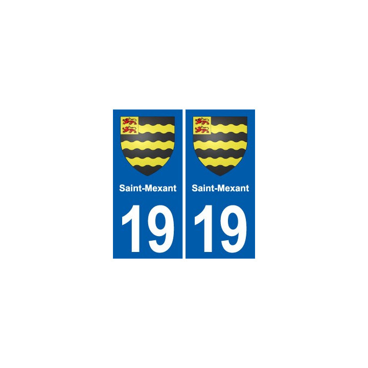 19 Seilhac blason ville autocollant plaque sticker
