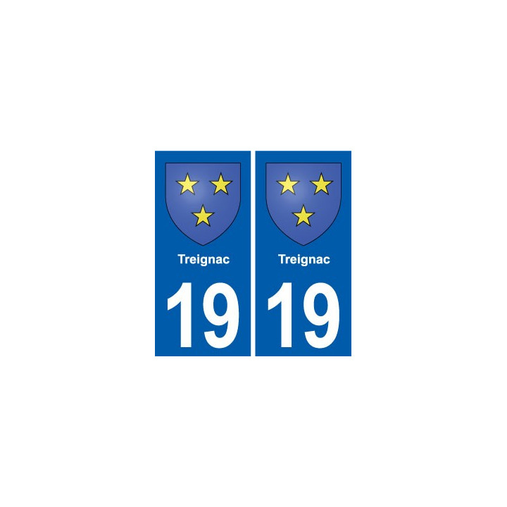19 Seilhac blason ville autocollant plaque sticker