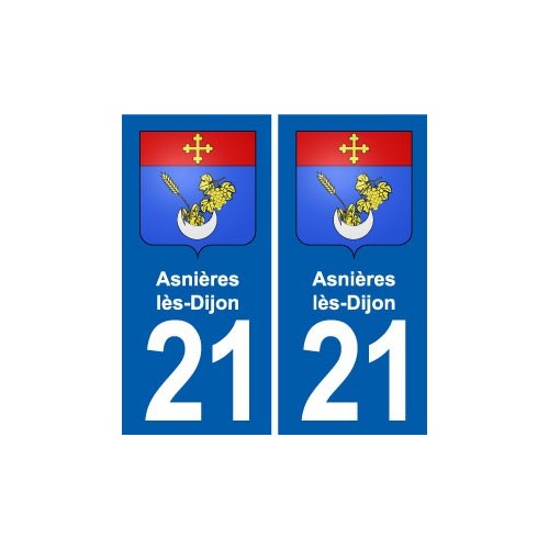 21 Selongey blason autocollant plaque stickers ville