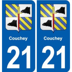 21 Selongey blason autocollant plaque stickers ville