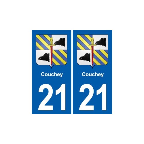 21 Selongey blason autocollant plaque stickers ville