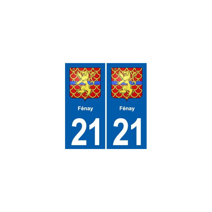 21 Selongey blason autocollant plaque stickers ville