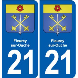 21 Selongey blason autocollant plaque stickers ville