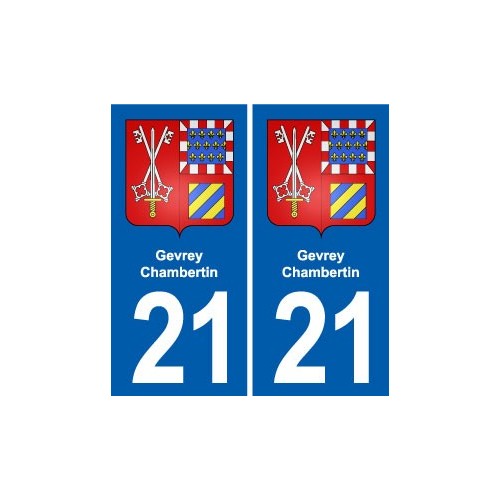 21 Selongey blason autocollant plaque stickers ville
