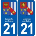 21 Selongey blason autocollant plaque stickers ville