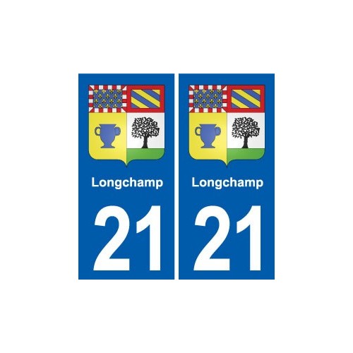 21 Selongey blason autocollant plaque stickers ville