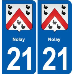 21 Selongey blason autocollant plaque stickers ville