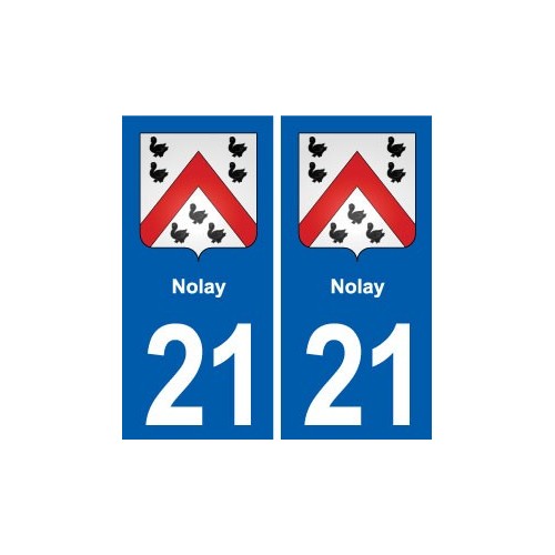 21 Selongey blason autocollant plaque stickers ville