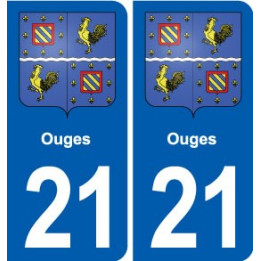 21 Seurre blason autocollant plaque stickers ville
