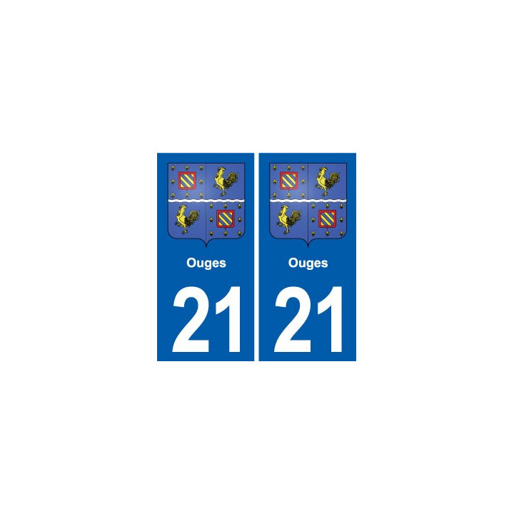 21 Seurre blason autocollant plaque stickers ville