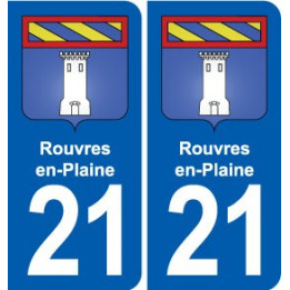 21 Genlis blason autocollant plaque stickers ville