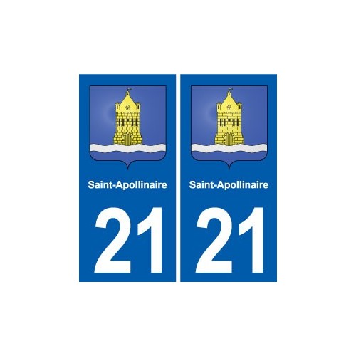 21 Selongey blason autocollant plaque stickers ville